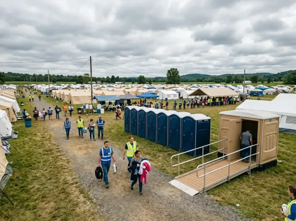 disaster-relief-camp-restrooms-010 — frequently asked questions, Dumpster & Portable Bathrooms Rental in Scottsburg, IN